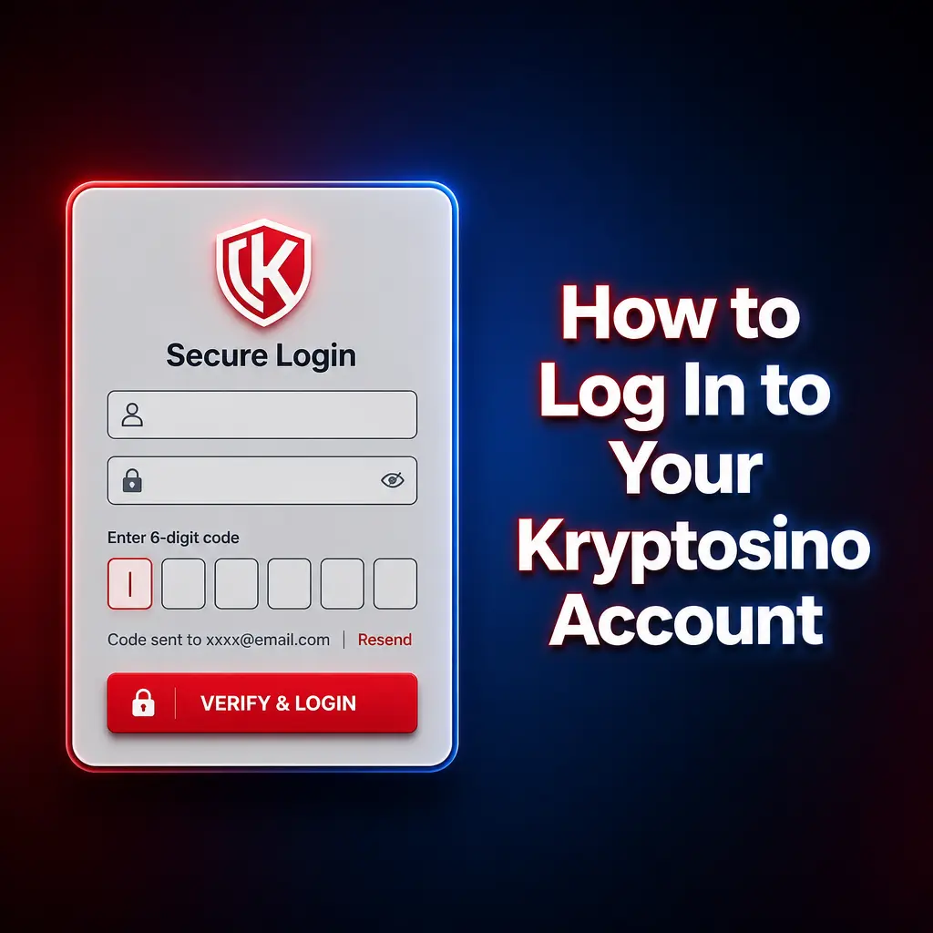 How to Log In to Your Kryptosino Account