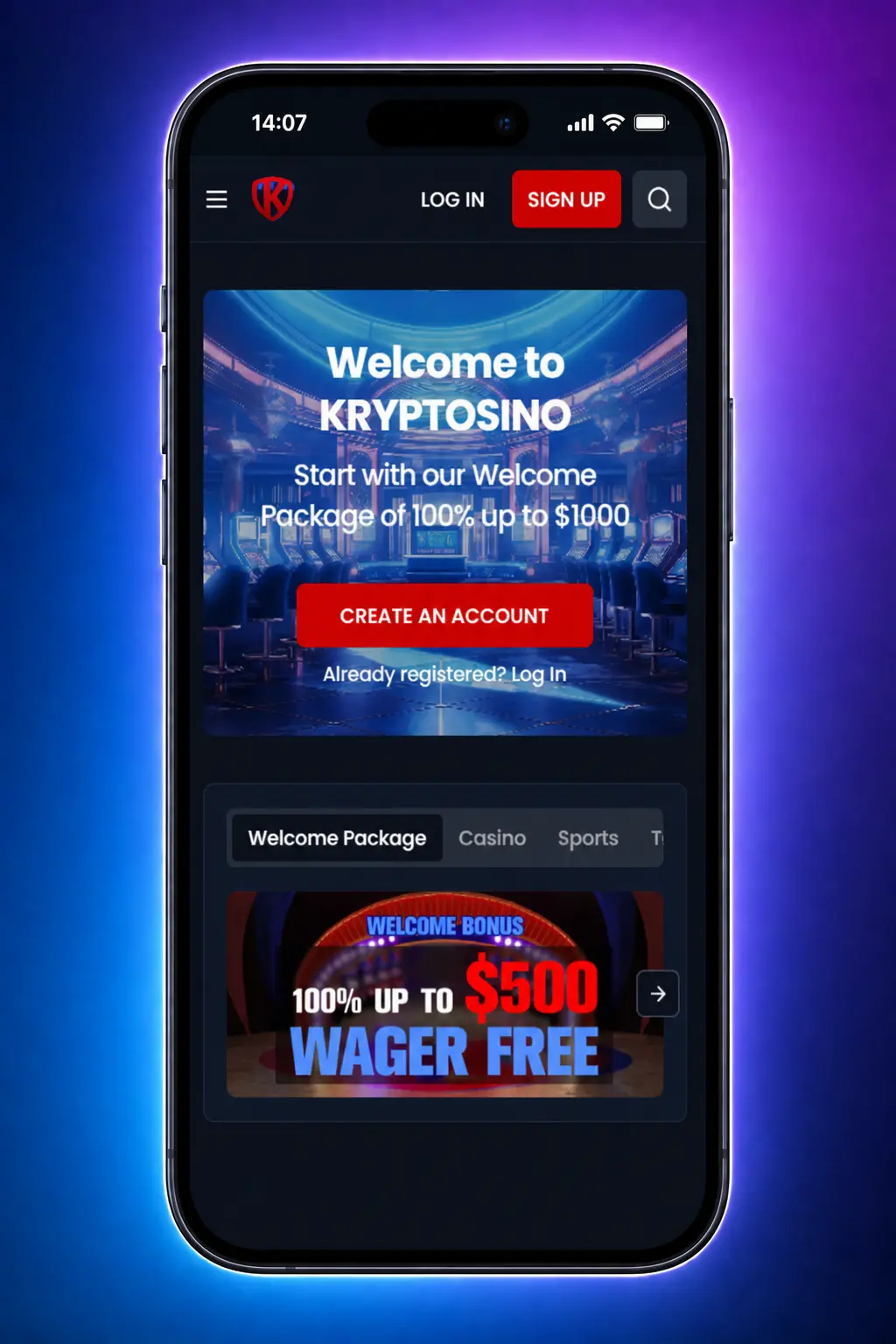 Step-by-step guide on how to use Kryptosino bonuses in Canada, including registration and deposit instructions