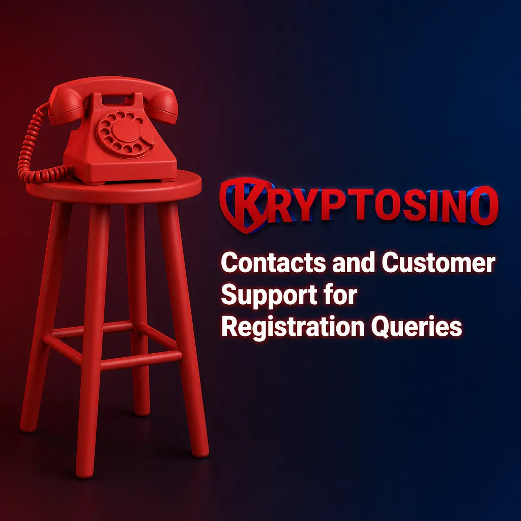 Kryptosino customer support channels for registration queries
